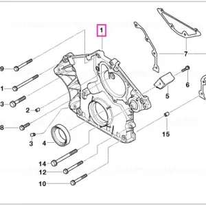 Capac carcasă distributie inferior - BMW Cumpără acum