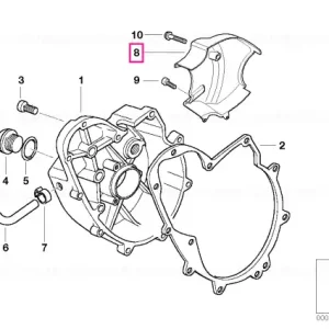 Ieftin Capac roată curea argintiu - BMW Motorrad