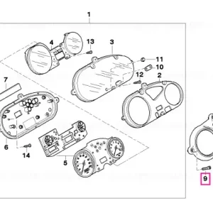 Chilipir Șurub hex interior M4X30-A2-70 - BMW Motorrad