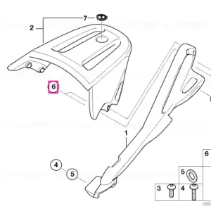 Șurub M6X25-A2-70-MK - BMW Motorrad Disponibil imediat