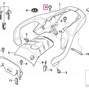 Șurub M6X20-Z2-8.8 - BMW Motorrad Cel mai bun preț
