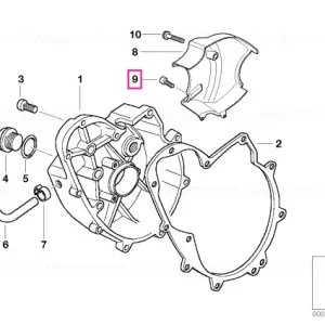 Șurub hex flanșat M6X30 - BMW Motorrad Comandă acum