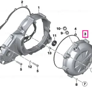 Capac carcasă ambreiaj - BMW Motorrad Doar azi