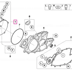 Set capac ambreiaj superior - BMW Motorrad Premium
