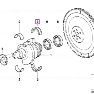 Cojă ghidaj verde +0,25 - BMW Motorrad Chilipir