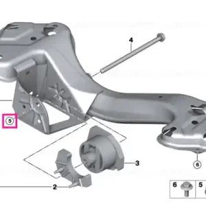 Piuliță hexagonală M12X1,5ZNNIV M12X1,5ZNNIV SI - BMW Livrare gratuită