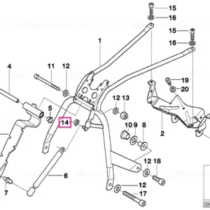 Reducere de preț Clemă fixare ZNFE SW - BMW Motorrad