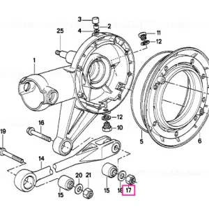 Piuliță hexagonală autoblocantă M10X1,25 - BMW Motorrad Super ofertă