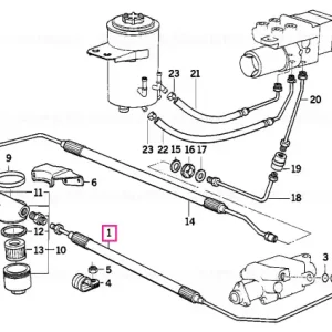 Ansamblu furtun presiune - BMW Reduceri