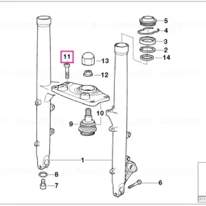 Discount Șurub cilindric M8X25 - BMW Motorrad