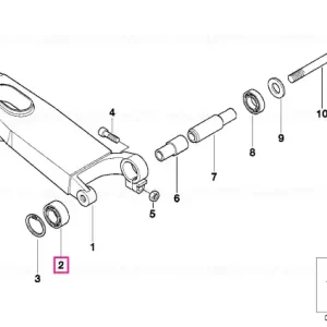Ultima șansă Rulment contact unghiular 3304 A-2RS1 3304 A-2RS1 TN - BMW Motorrad