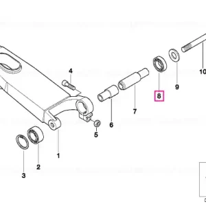 Rulment bila cu canale 25X52X15 - BMW Motorrad Cel mai vândut