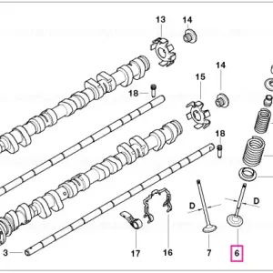 Ofertă specială Supapă de admisie 35,0/5,97MM - BMW