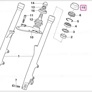 Capac protector cromat - BMW Motorrad Cumpără acum