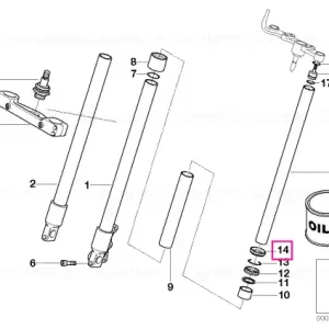 Cupa 32X42,2 - BMW Motorrad Retur gratuit