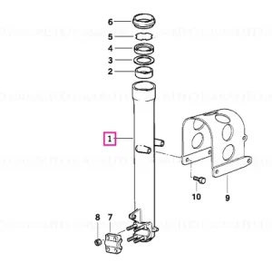 Preț redus Tub cursor stanga - BMW Motorrad