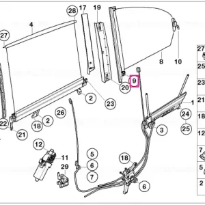 Șurub conic 8,4X25MM 8,4 X 25MM - BMW - Mini Ofertă exclusivă