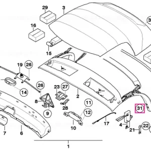 Ieftin Şurub cap oval cu antirotaţie - BMW Motorrad