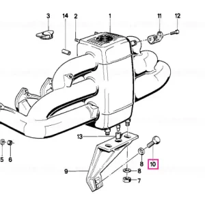 Cumpără acum Șurub hexagonal cu șaibă M8X20-ZNS3 - BMW