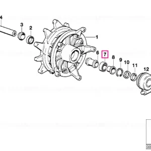 Discount Rulment bilă unghiular 20X47X20,6 - BMW Motorrad