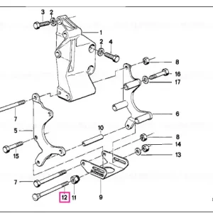 Şurub cap farfurie M8X120 - BMW Bestseller