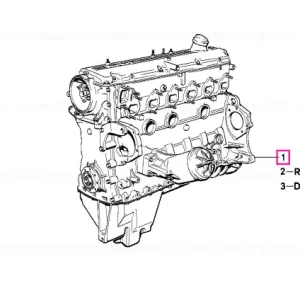 Retur ușor Motor schimb scurt 306EA - BMW