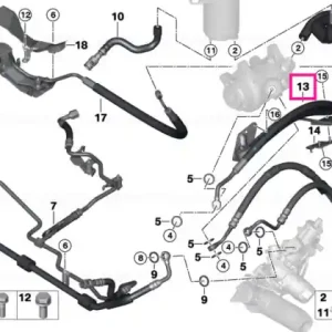 Furtun expansiune Adaptive Drive, piesa 1 - BMW Ofertă de sezon