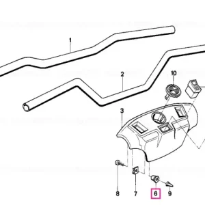 Garnitura cauciuc - BMW Motorrad Retur ușor