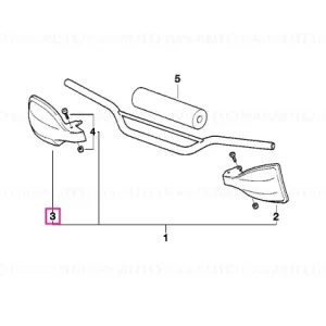 Protectie mana dreapta - BMW Motorrad Cumpără online