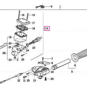 Noutate Cilindru cu piston D=13MM - BMW Motorrad