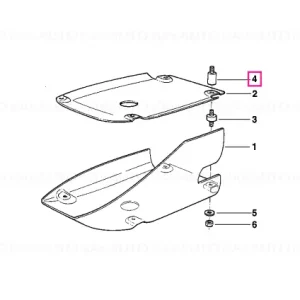 Reducere Distanțier M8X16 / 26MM - BMW Motorrad