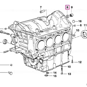 Disponibil imediat Garnitura arbore 14X21,9X6 - BMW Motorrad