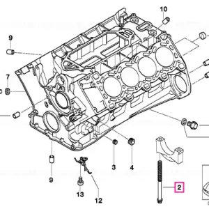 Ofertă limitată Șurub Torx M12X1,5X102 - BMW