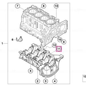 Cumpără online Știft conic 8X17 - BMW - Mini