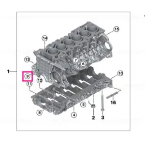 Preferatul clienților Dop șurub cu inel M22X1.5-AL - BMW