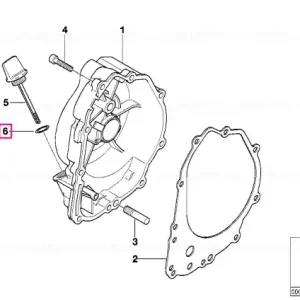 Livrare gratuită Inel garnitură 17X3 - BMW Motorrad