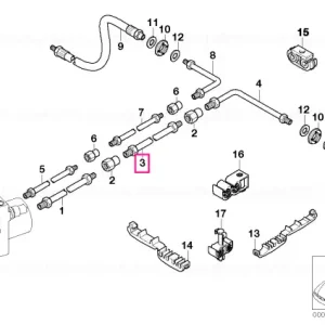 Țeavă M12/M12 - BMW Retur ușor