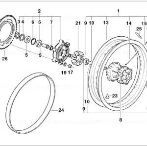 Doar azi Etanșare arbore 32X42X7 - BMW Motorrad