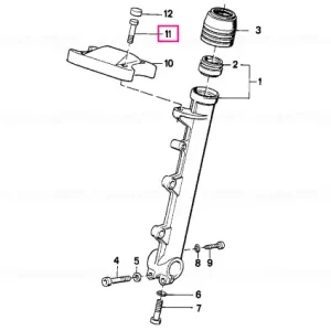 Şurub cap oval M8X25-10.9 ZNS3 - BMW Motorrad Comandă acum