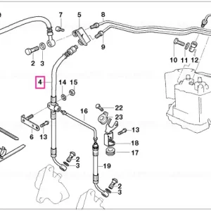 Furtun frână L=582MM - BMW Motorrad Vezi acum