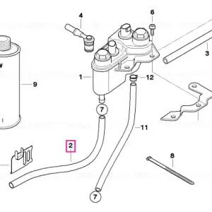 Cel mai vândut Furtun frână L=250MM - BMW Motorrad