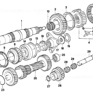 Șurub hexagonal M8X25 - BMW Lichidare de stoc