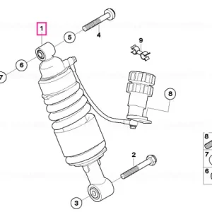 Livrare expres Arc suspensie spate - BMW Motorrad