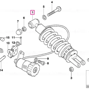 Transport gratuit Arc suspensie spate - BMW Motorrad