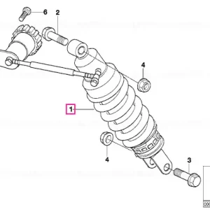 Arc suspensie comfort MAX.12 KN - BMW Motorrad Doar azi