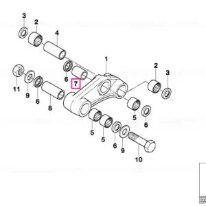 Bucşă - BMW Motorrad Reducere extra