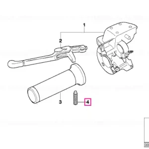 Şurub cremalieră M5X16 - BMW Motorrad Bestseller