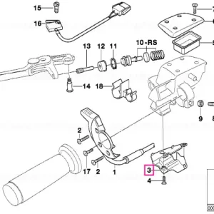 Capac pedale jos - BMW Motorrad Ofertă specială