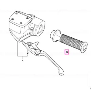 Mâner stâng - BMW Motorrad Bestseller