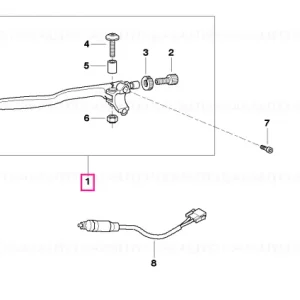 Nu rata Pârghie ambreiaj complet R=26MM - BMW Motorrad
